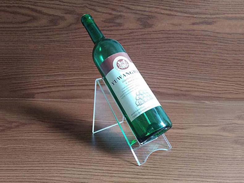 Custom acrylic wine rack