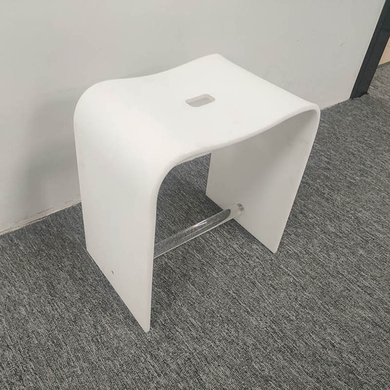 white acrylic stool white acrylic stool