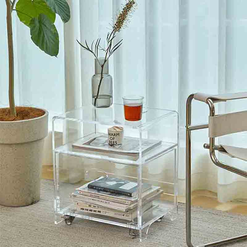 acrylic bedside table acrylic bedside table