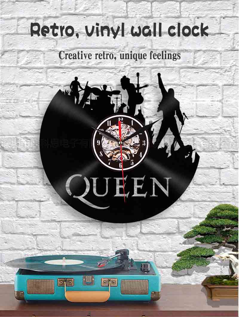 acrylic wall clock with record patterns acrylic wall clock with record patterns
