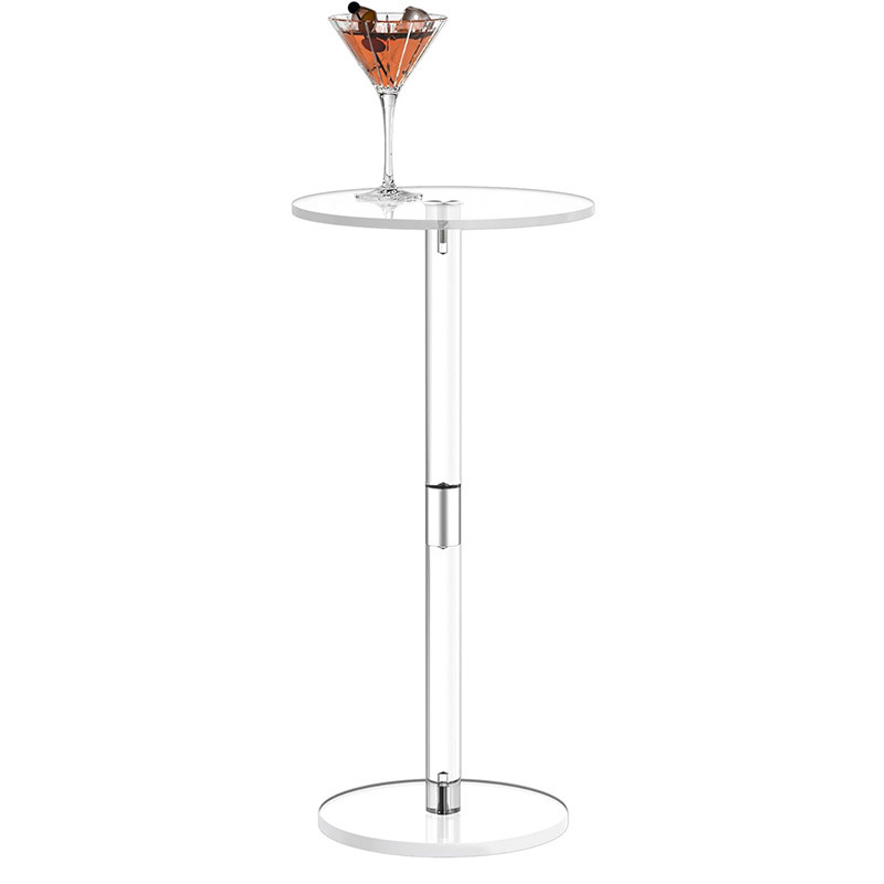 Factory-customized transparent acrylic side tables