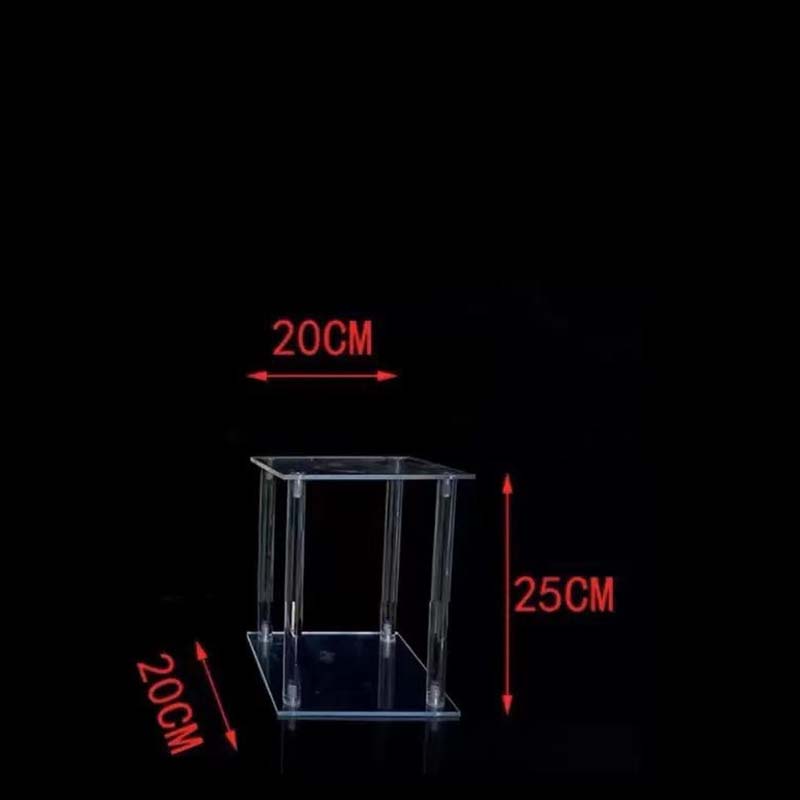 acrylic square column flower stand acrylic square column flower stand